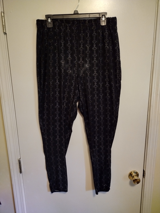 Maurices Pants - Maurices Black Patterned Leggings